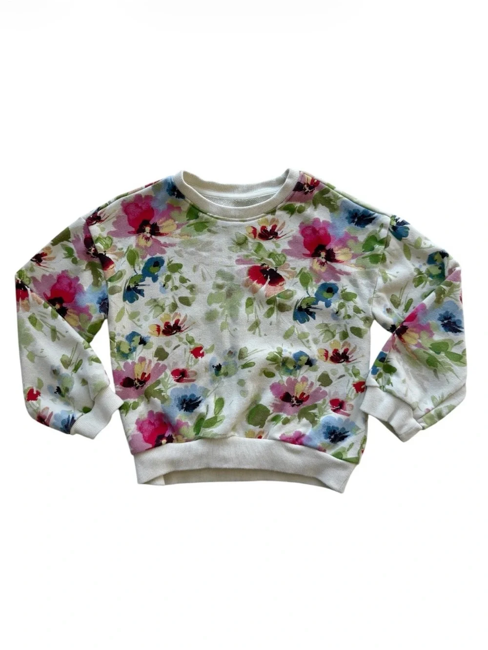 Gap Floral Sweatshirt Size 5